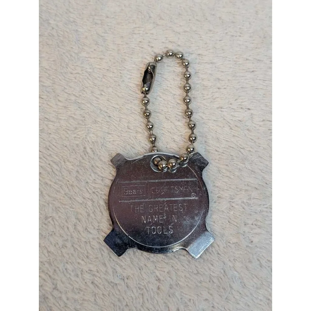 Vintage Sears Craftsman 4‎ Way Pocket Screwdriver Keychain Tool USA